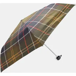 Paraguas plegable automático estampado de cuadrós tartán