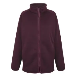 Womens/ladies Mellrey Full Zip Fleece (Fig) - Red - Size 24 Uk