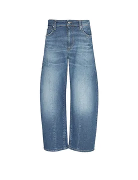 Jeans Balloon Fit DAKOTA blu 34/L28 - Mac - FashionsVida