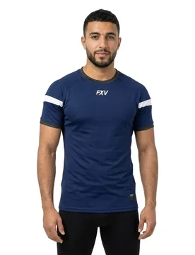 T-shirt à Manches Courtes Training Victoire Navy 4XL - Force Xv - FashionsVida