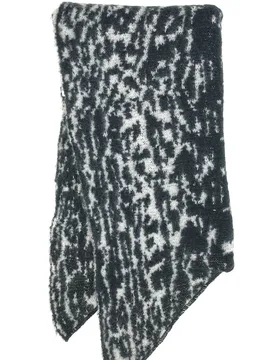 Sciarpa Nera e Bianca da Donna Animalier 1151/D - Pittarello - FashionsVida