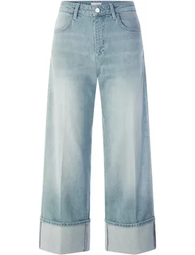 Culotte Roll-Up Denim female - 31 / /32 - FashionsVida