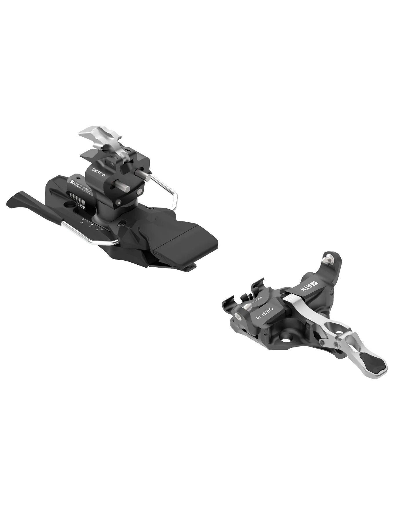Fixations de ski de randonnée - Crest 10 Black - Taille 102 mm - Gris - ATK bindings - FashionsVida