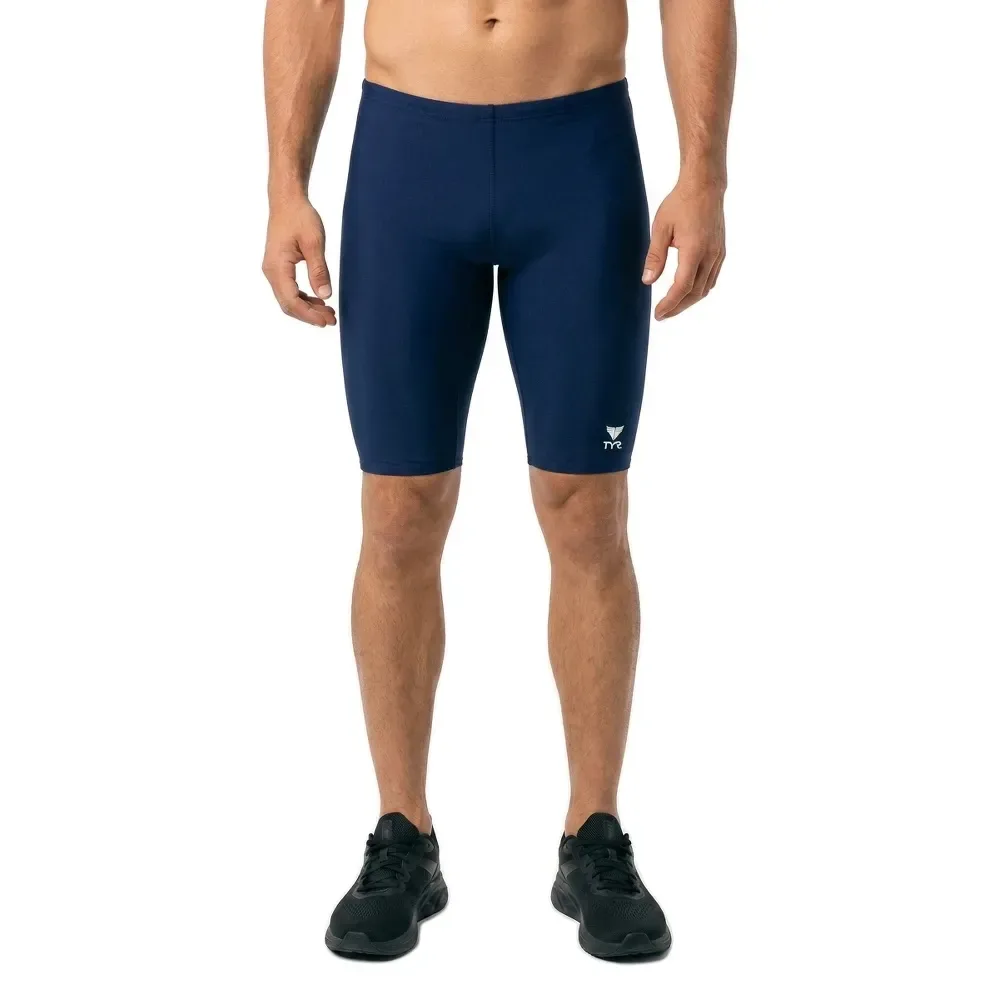 Tyr Solid Jammer Navy II 28 Men - TYR - FashionsVida