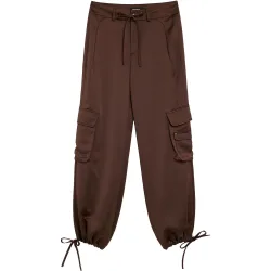 Pantalón de mujer cargo largo