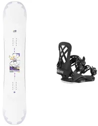 Packs (snowboard + fix) - Snowboard all-mountain - Pack Lotus 2027 en Bois - Blanc