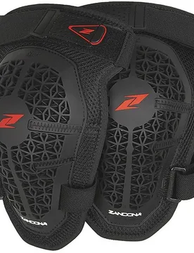 Ginocchiere Moto Cross Enduro Zandonà NETCUBE Kneeguard Nero taglia un - Zandona - FashionsVida