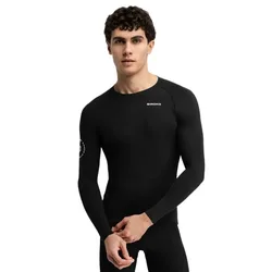 Maglia A Maniche Lunghe M9 Scanuppia Black