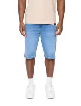 Hammersmith Mens Denim Shorts - Blue - Size 32 (Waist) - Crosshatch - FashionsVida