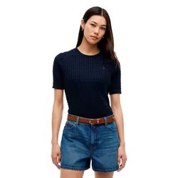 Maglietta A Maniche Corte Ww0ww1787 Dark Night Navy S