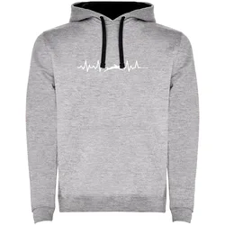 Sweat à Capuche Swimming Heartbeat Two-colour
