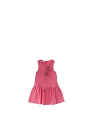 IDO Abito smanicato ROSA SCURO 24M