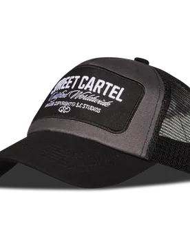 Patch Trucker Unisex Trucker - Schwarz - One Size - Baumwolle Black One Size - Street Cartel - FashionsVida