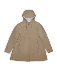 RAINS Regenjacke beige M damen