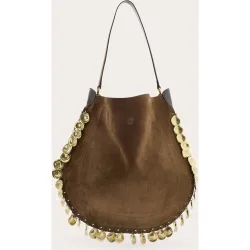 Bolso de hombro Oskan de piel
