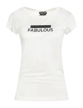 Camiseta Mujer Hueso 38 Mujer - Tom Ford - FashionsVida