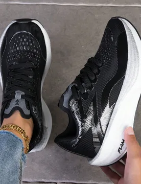 Zapatillas de correr cómodas de moda para mujer 2026, zapatillas deportivas clásicas unisex ligeras con amortiguación para maratón, carreras y com - Shein - FashionsVida