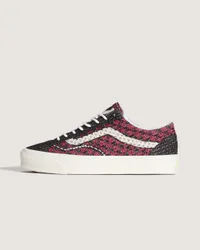 Unisex Premium Old Skool 36 Ek Sneakers - Dark Red Textile - Size Uk 3