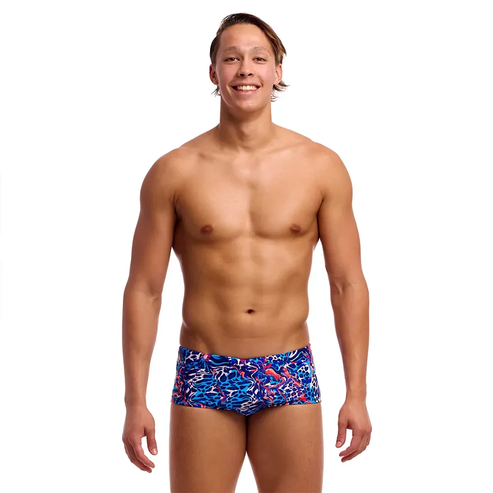 Classic Trunks Swimming Boxer Mad Cat 2XL Men - Funky Trunks - FashionsVida