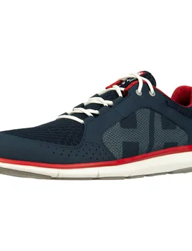 Ahiga V4 Hydropower Trainers Navy / Flag Red / Off White UK 6.5 Men - Helly Hansen - FashionsVida