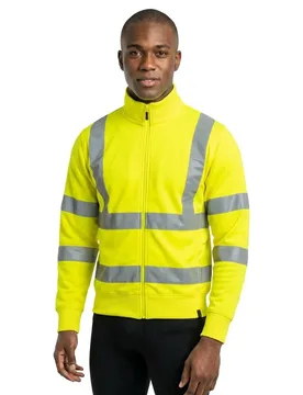Sweat-shirt à Zip Safe Classic 50115 Hi-Vis Yellow S - MASCOT - FashionsVida