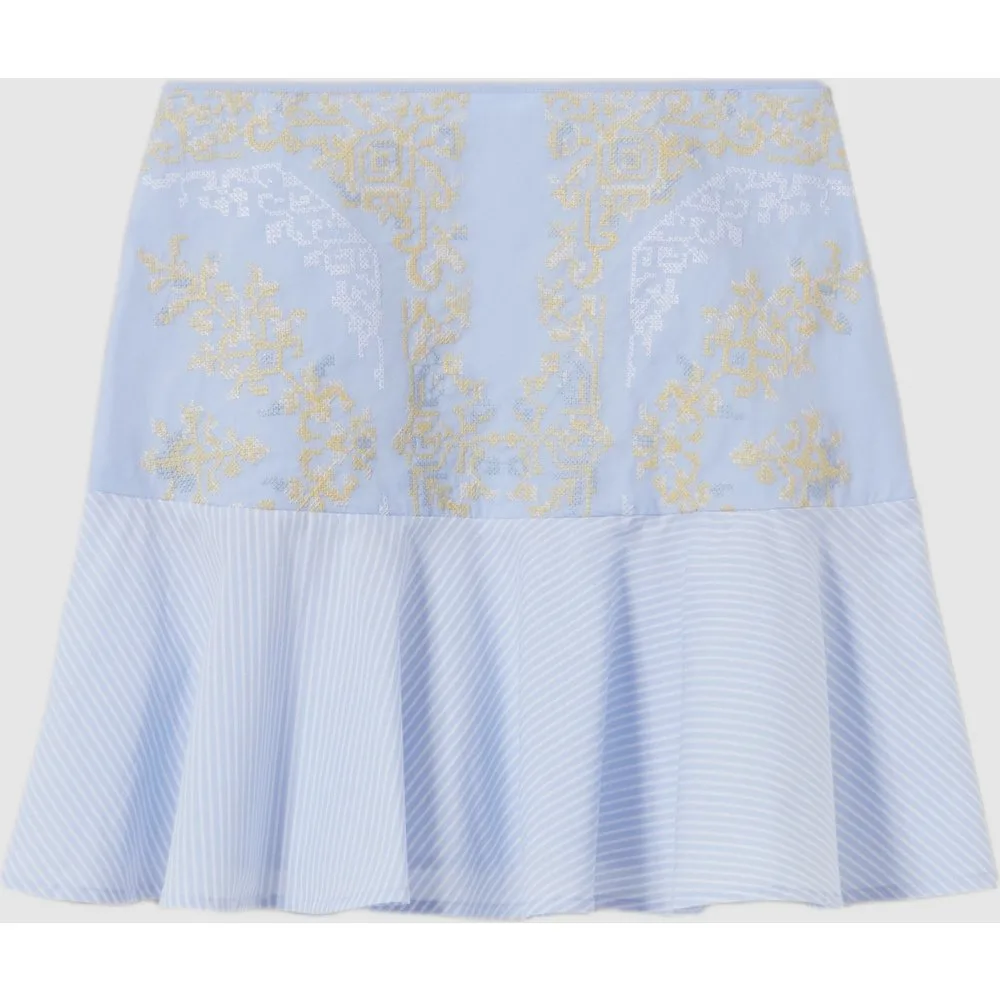 Falda corta estampada - CLAUDIE PIERLOT - FashionsVida