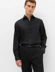 Regular Fit Ultimate Non Iron Cotton Shirt Black male