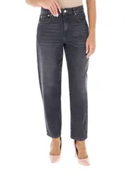Jeans boyfriend GRIGIO SCURO 46