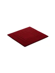 Badteppich FEELING 60x60cm Rubin dunkelrot baby