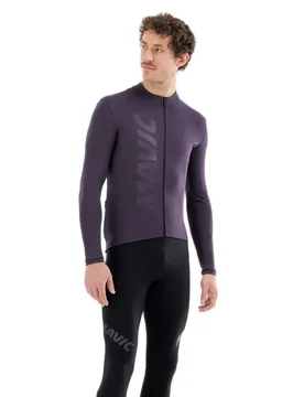 Maglia A Maniche Lunghe Aksium Thermo Purple Velvet - Mavic - FashionsVida