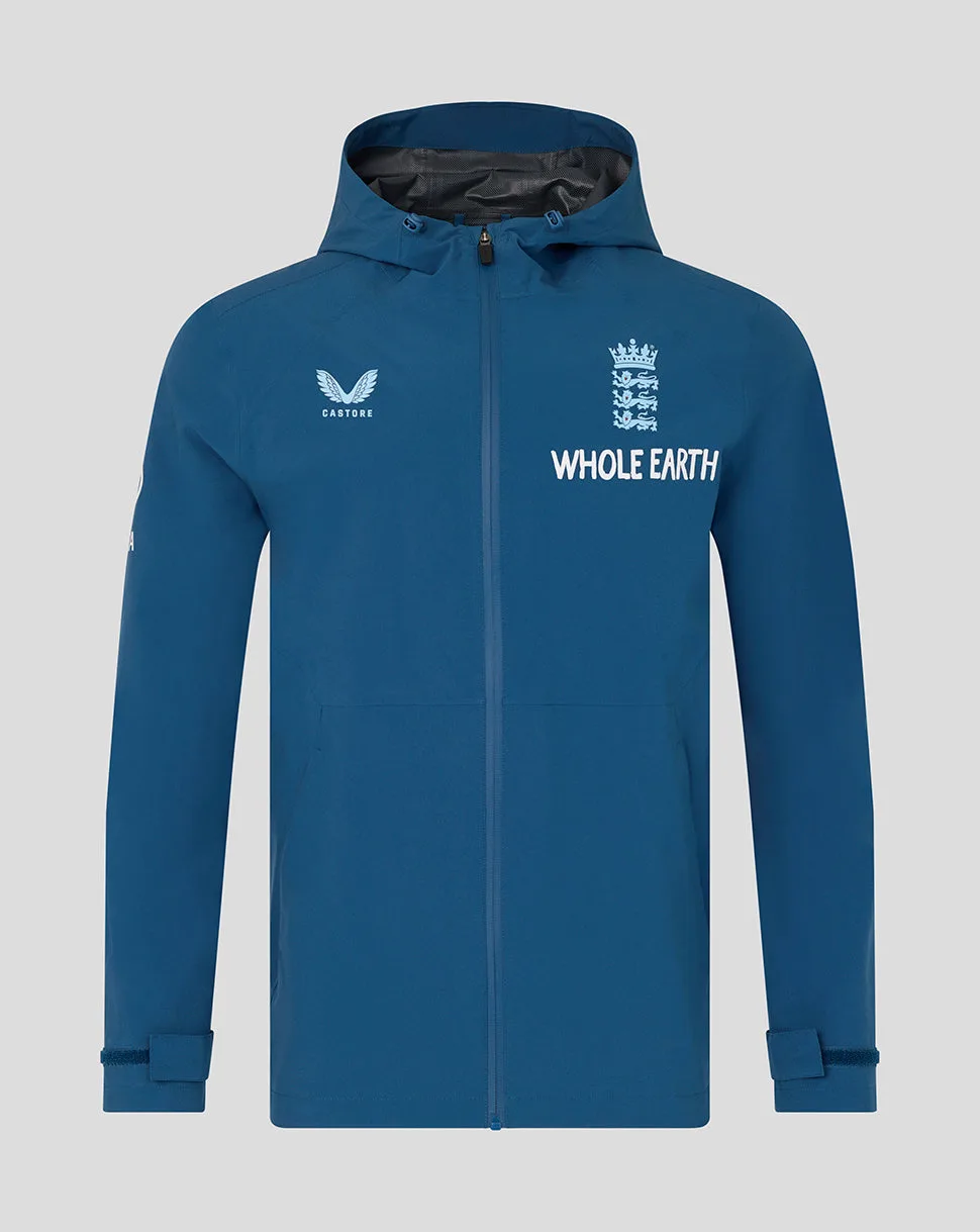 England Cricket Men's 26/27 Training Rain Jacket BLUE 3XL male - Castore - FashionsVida