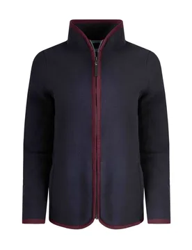 Weird Fish Tiana Eco Full Zip Polar Fleece Size 10 - new-arrivals all-fleece women women all-womens women fleeces - Midnight - FashionsVida