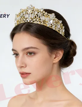 Levery Pageant Crown for Women, Crystal Queen Crown for Birthday Costume Party Celebration - Aliexpress - FashionsVida