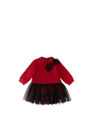 IDO Abito girocollo ROSSO 6A