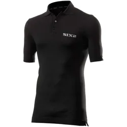 Polo Tecnica intima maniche corte All Black taglia XS