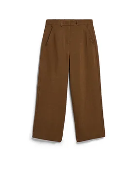 Pantalón de negocios 7/8 CAARUNUS marrón S - Armedangels - FashionsVida
