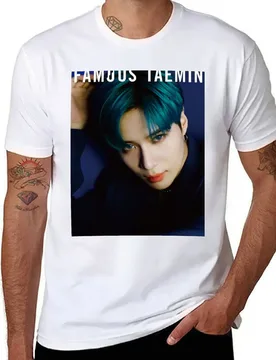 SHINee TAEMIN FAMOUS T-Shirt funny t shirts cotton man t shirt cotton T-Shirt - Aliexpress - FashionsVida
