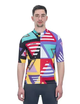 Maglia A Maniche Corte Blackline Cmpt Pattern - CUBE - FashionsVida