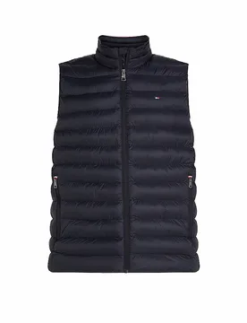 Gilet trapuntato blu M - Tommy hilfiger - FashionsVida