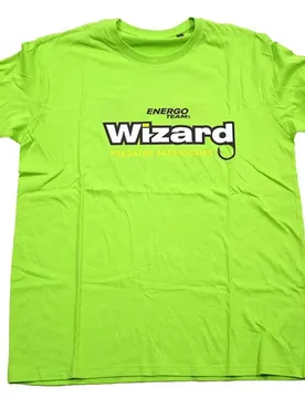 Logo Short Sleeve T-shirt Green M Men - Wizard - FashionsVida