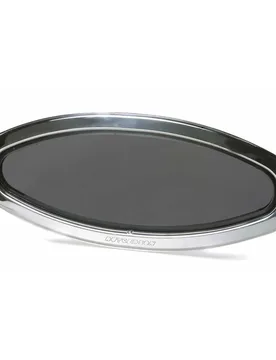 Elliptical Fixed Hatch Silver / Grey 450 x 195 x 16 mm unisex - Rutgerson Marine - FashionsVida