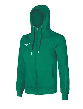 Hoodie Team FZ - Vert - male - Size: L - Mizuno - FashionsVida