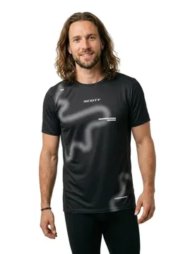 Rc Short Sleeve T-shirt Black / Spray Grey XL Men - Scott - FashionsVida