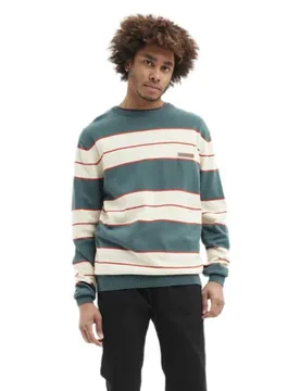 Pull Scrum Teal Green / Off White S - Hydroponic - FashionsVida