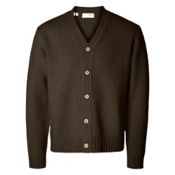 Cardigan ls cody knit relaxed cardigan - demitasse