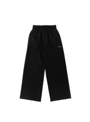 Pantalone vita elasticizzata NERO 8A
