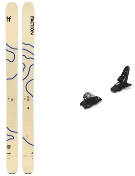 Ski Set inkl. Bdg. Tourenskier Pack Alpin Agent 4 2027 Gelb - Faction - FashionsVida