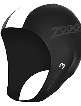 Neoprene Cap Black / White L-XL unisex - Zoggs - FashionsVida