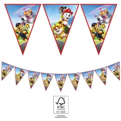 Guirnalda Patrulla Canina Papel Fsc 230 cm
