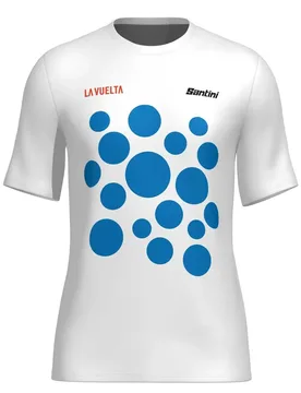 Maglietta A Maniche Corte La Vuelta Mountain Leader Print - Santini - FashionsVida